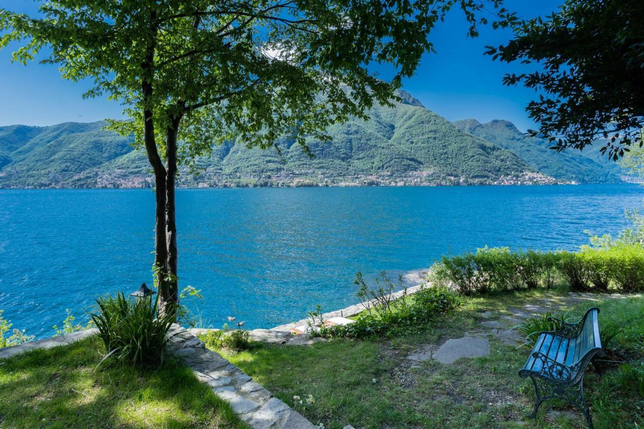 The Writer'S Nest Waterfront Villa By Rent All Como Faggeto Lario Exterior foto